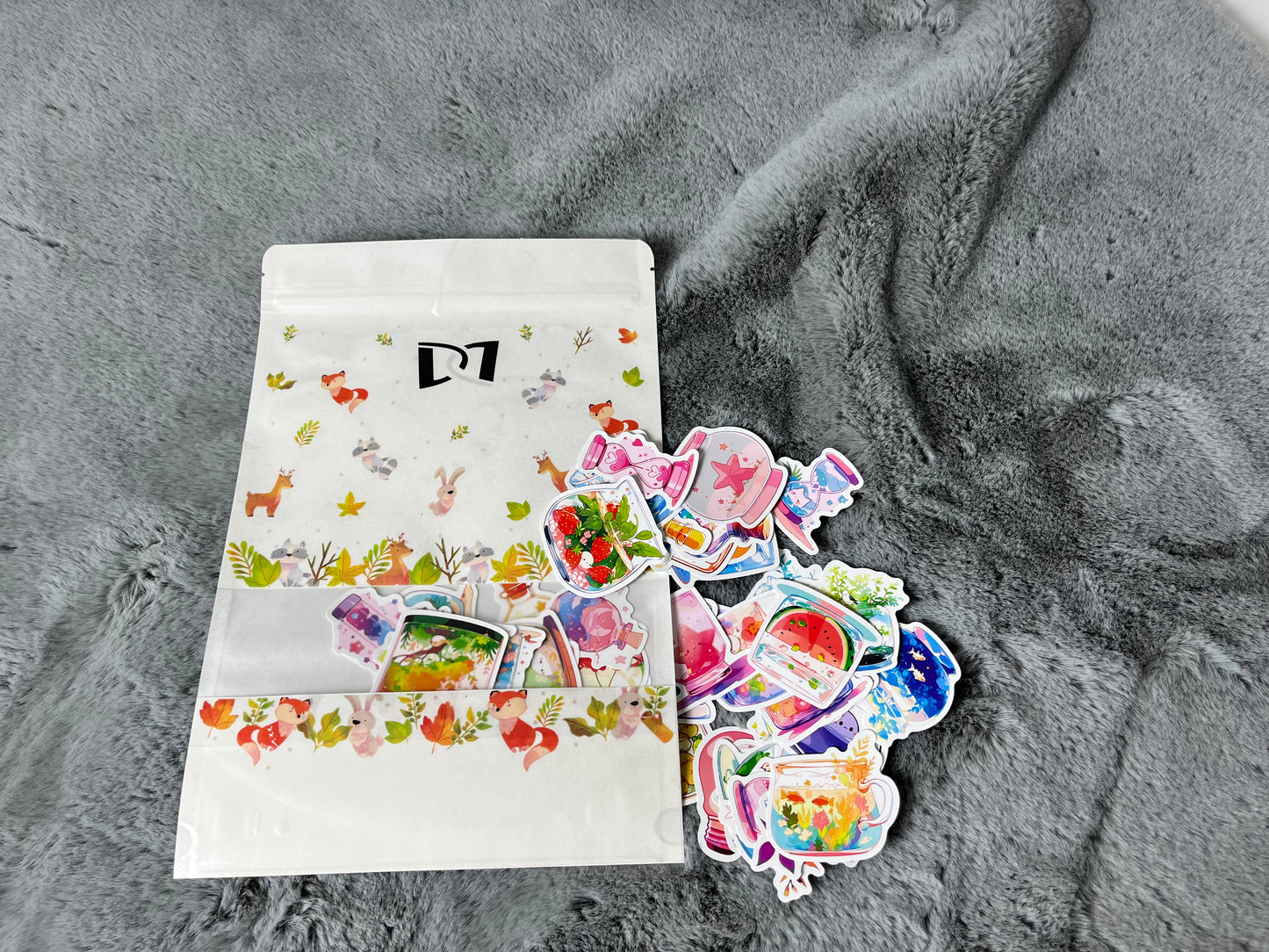 DM Cute Cartoon Stickers for Kids & Adults