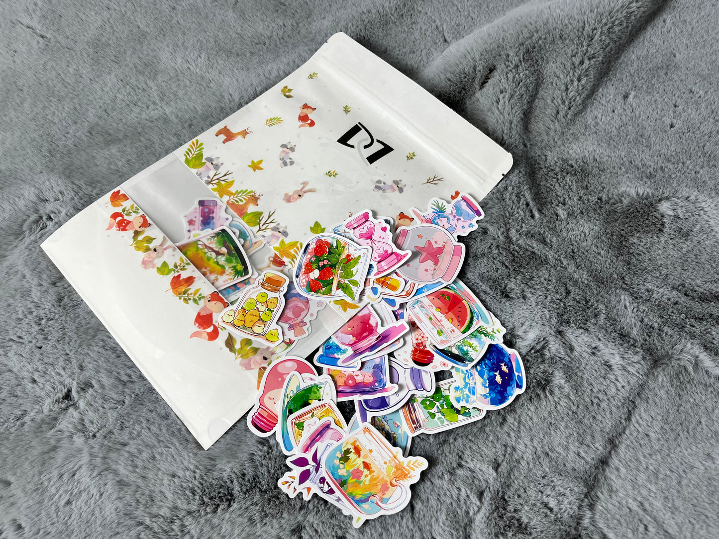 DM Cute Cartoon Stickers for Kids & Adults