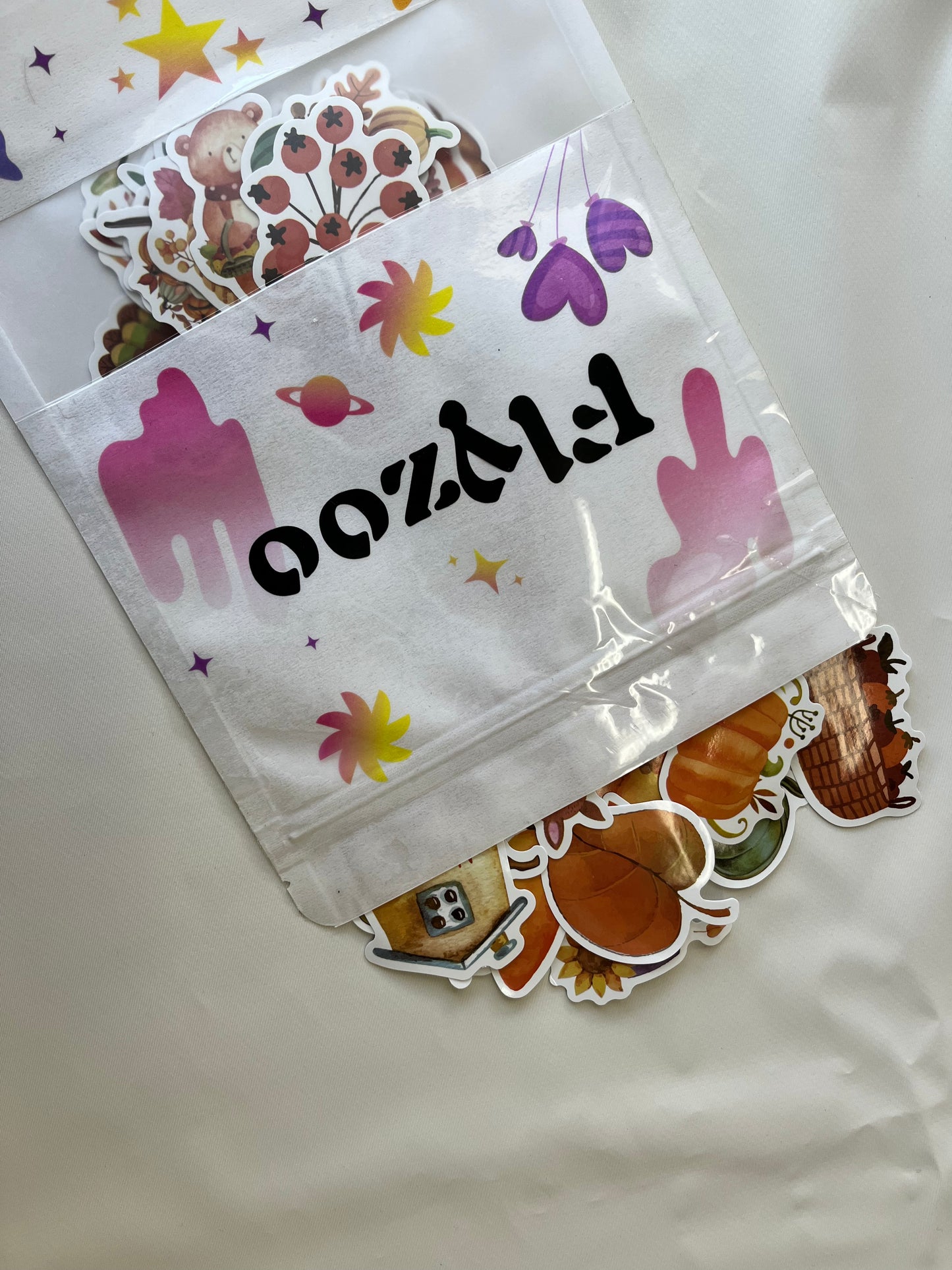 Flyzoo 50 Pcs Cute Stickers for Kids & Adults