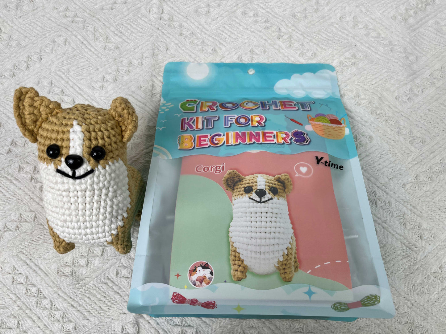 Y-time DIY Cute Puppy Crochet Kit