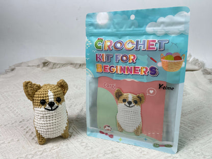 Y-time DIY Cute Puppy Crochet Kit