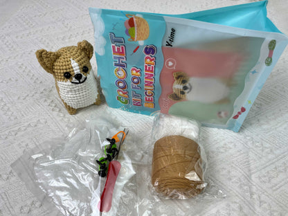 Y-time DIY Cute Puppy Crochet Kit